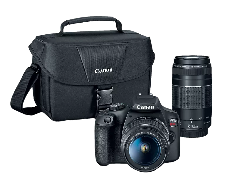 Canon EOS Rebel T7 Double Zoom Lens Kit