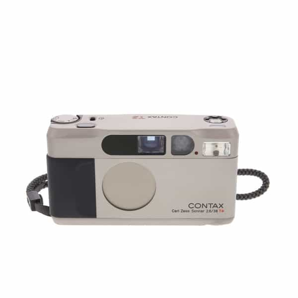 Contax T2 35mm Camera, Silver