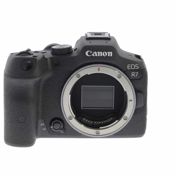 Canon EOS R7 Mirrorless Camera Body, Black {32.5MP}