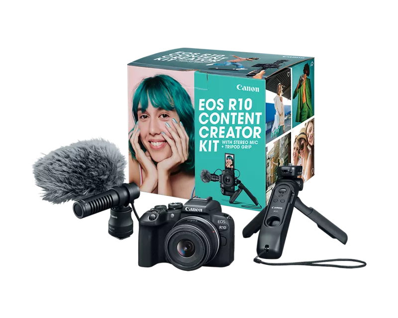 EOS R10 Content Creator Kit