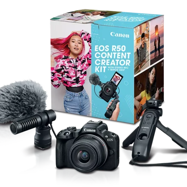 EOS R50 Vlogging Creator Kit