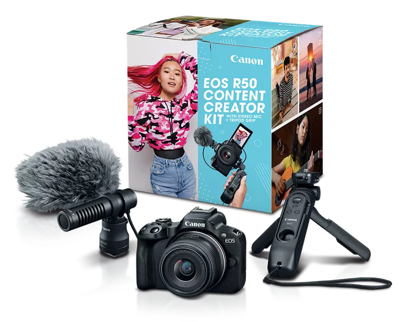 EOS R50 Vlogging Creator Kit